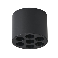 Светильник потолочный 6W 470LM 4000K, черный Guarda Lightstar 080647