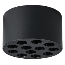 Светильник потолочный 9W 750LM 4000K, черный Guarda Lightstar 080947