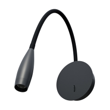 Бра 3W 160LM 3000K, черный Omega Lightstar 200337