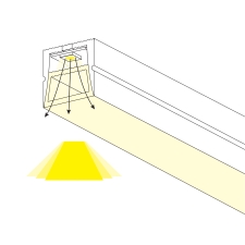 профиль квадратный силиконовый 10х10 мм (тип а) profiled 50м/упак д/led ленты profiled lightstar 441050